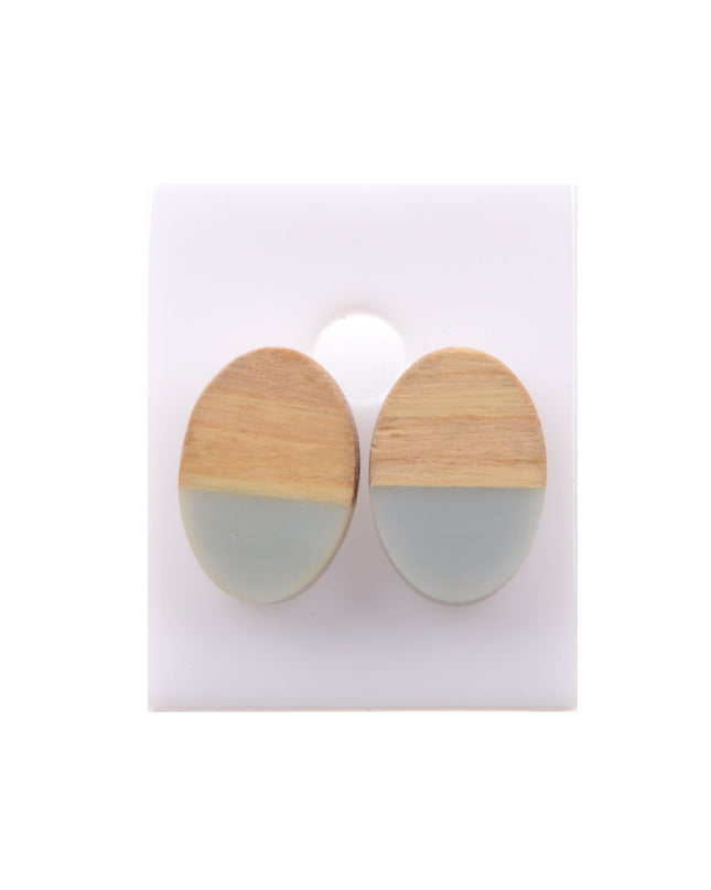 Oval Asymmetrical Earrings II