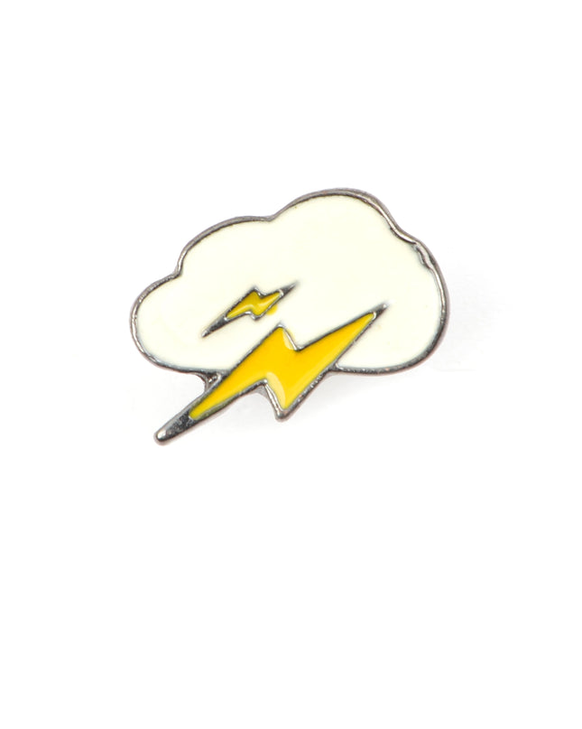 Fun Lightning Cloud Pin