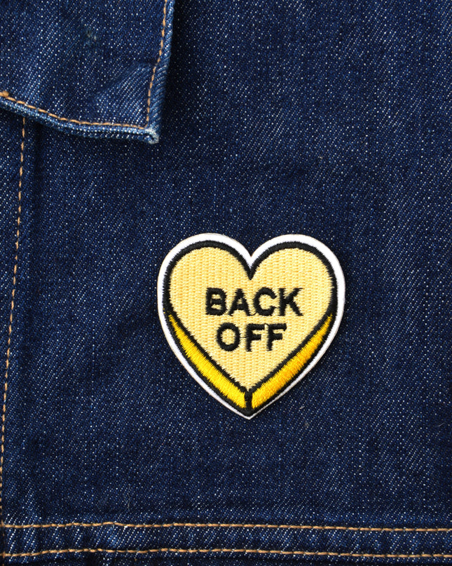 Back Off Heart Patch