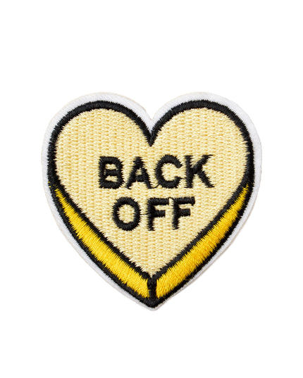 Back Off Heart Patch