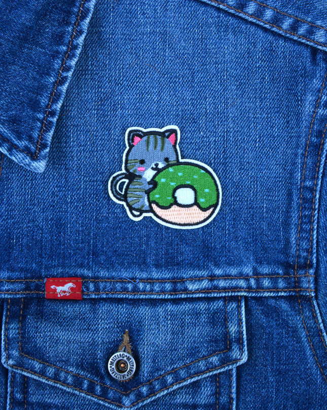 Patch - Cat with Donut