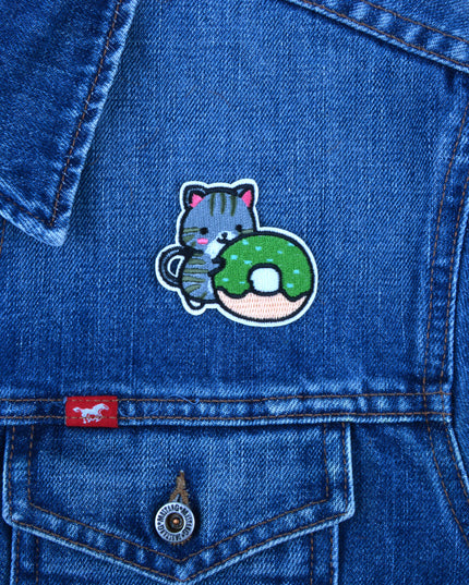 Cat with Donut Patch