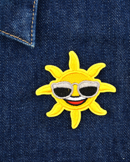 Felvarró - Chill Sun Relaxed Embroidery Patch
