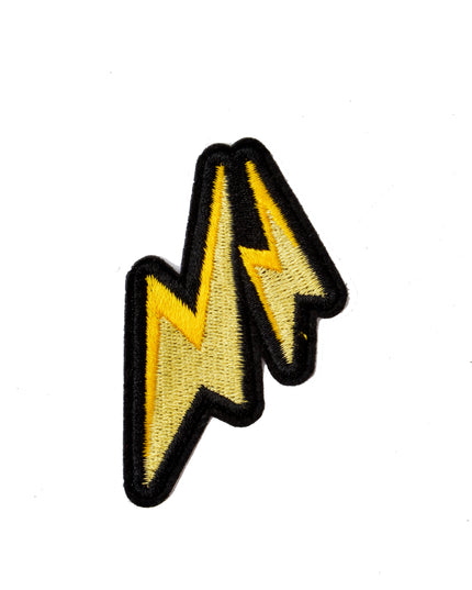 Iron-On Patch - Double Lightning