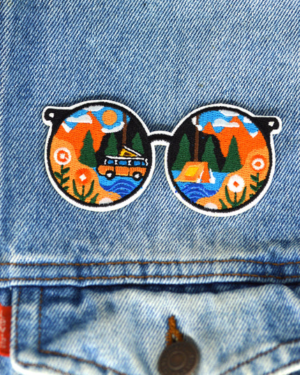 Hippie Glasses Patch
