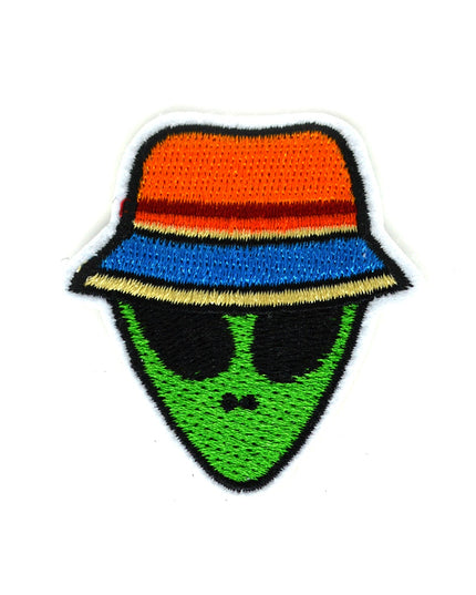Hat-Wearing UFO Patch