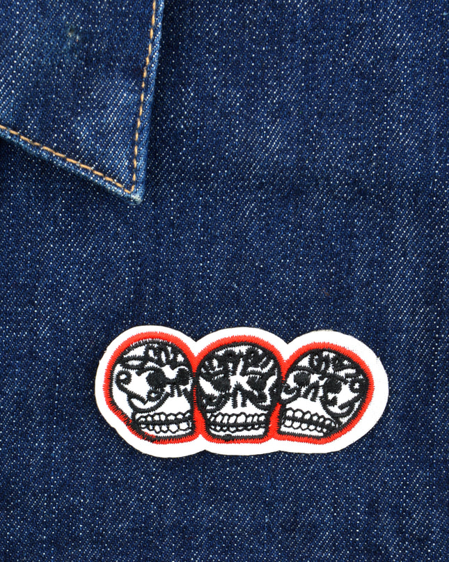 3 Calavera Patch - Festive Accessory