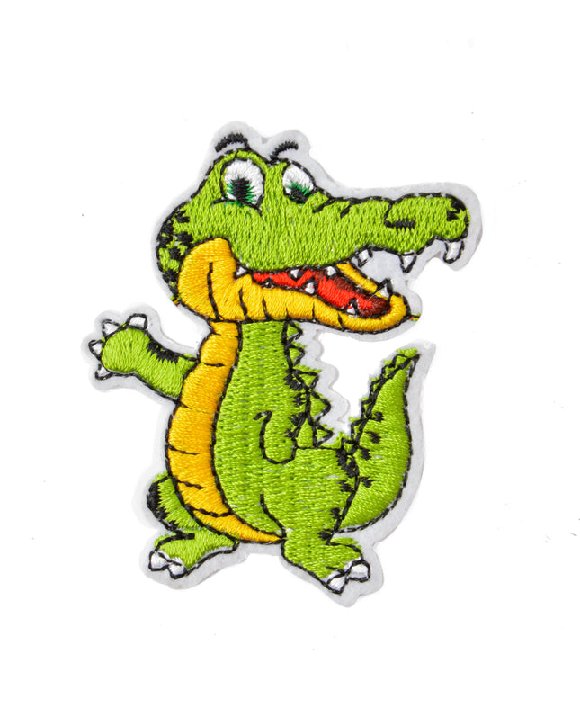 Croc II Patch - Unique Animal Embroidery