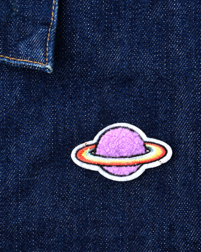 Felvarró - Fluffy Planet Soft Embroidery Patch