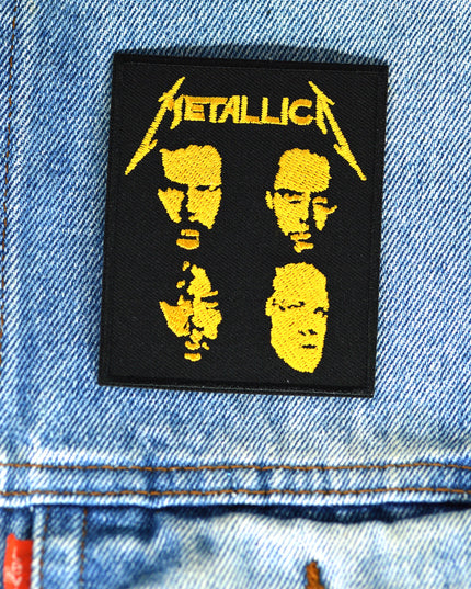 Metallica Faces Patch