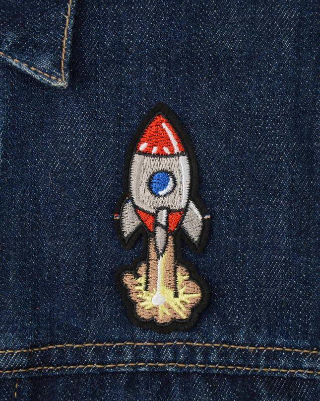 Iron-On Patch - Rocket