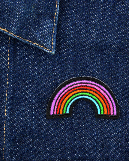 Felvarró - Rainbow II Vibrant Embroidery Patch