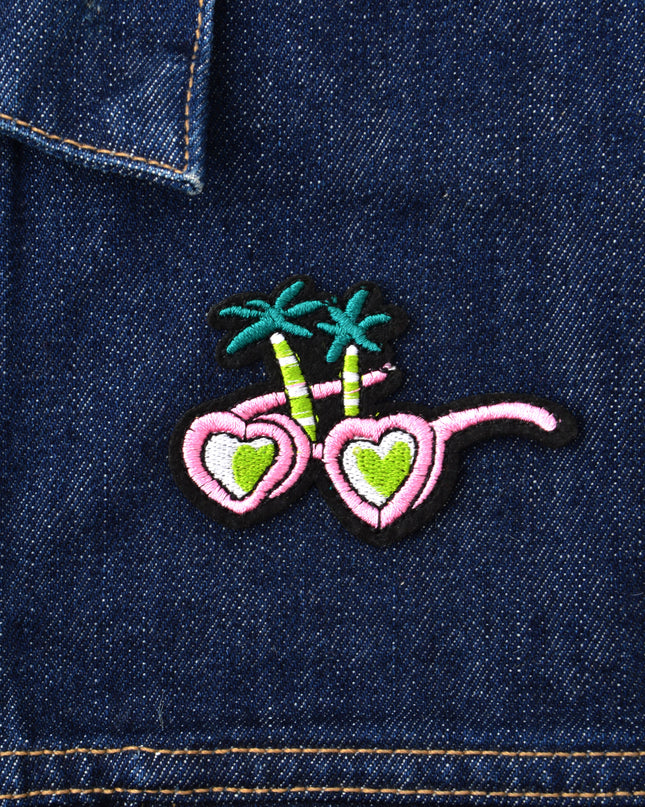 Heart Glasses Patch