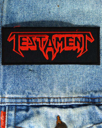 Testament Band Emblem Patch