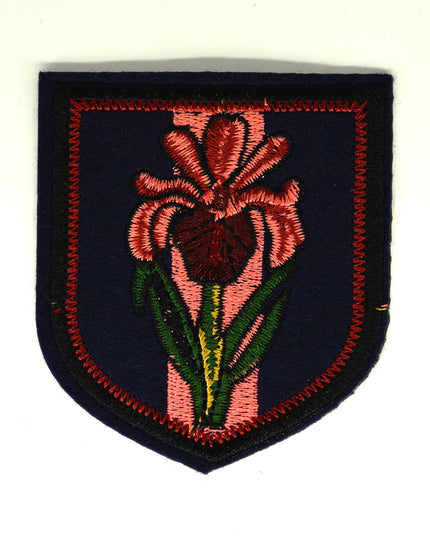 Floral Badge Patch