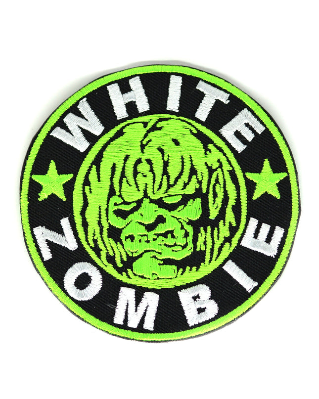 White Zombie Logo Patch