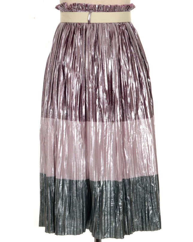 Mauve Chrome Skirt