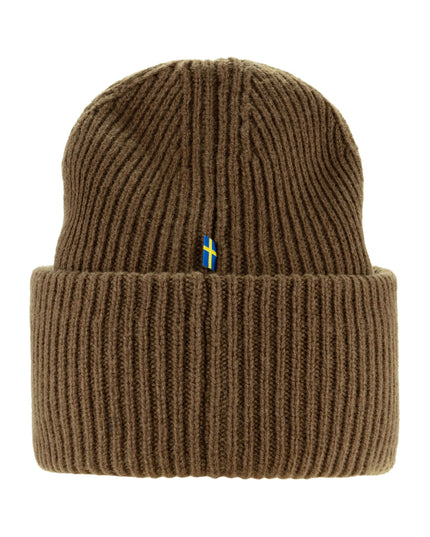Fjallraven Heavy Beanie in Dark Oak
