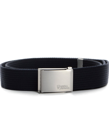 Fjallraven Canvas Belt - Dark Navy | Handle: fjallraven-merano-belt-dark-navy