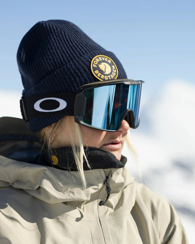 Fjallraven Bergtagen Wool Beanie in Dark Navy Blue