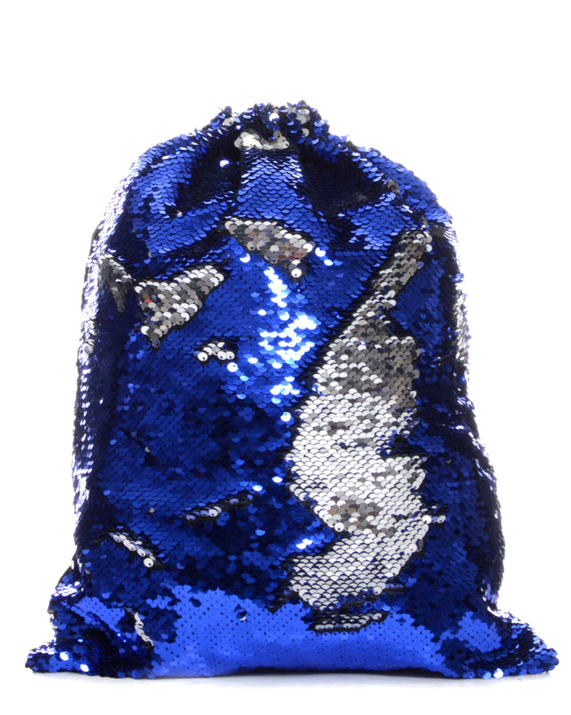 Glitter Gym Bag - Blue