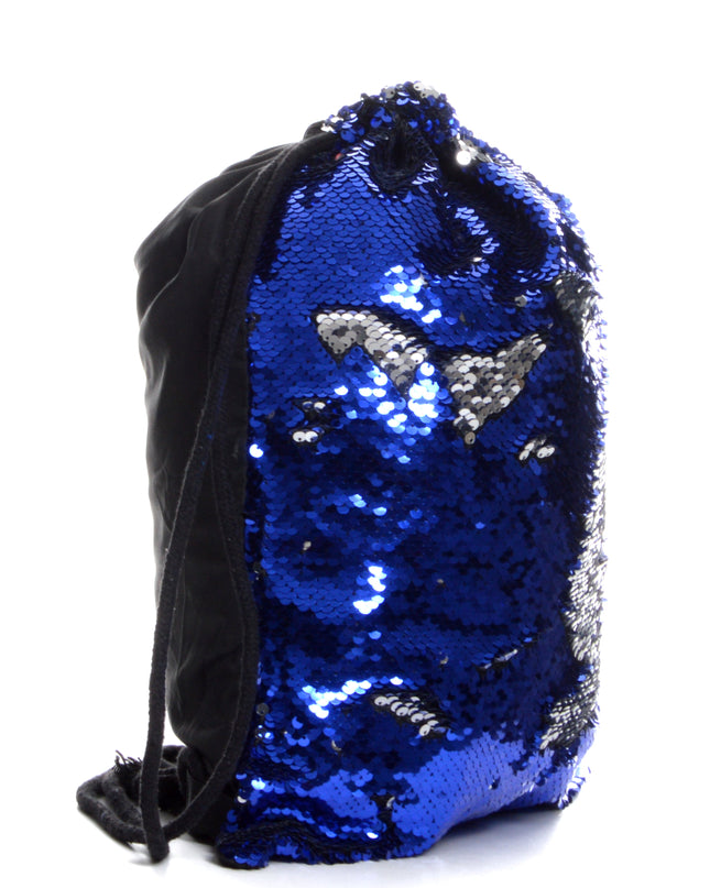 Glitter Gym Bag - Blue