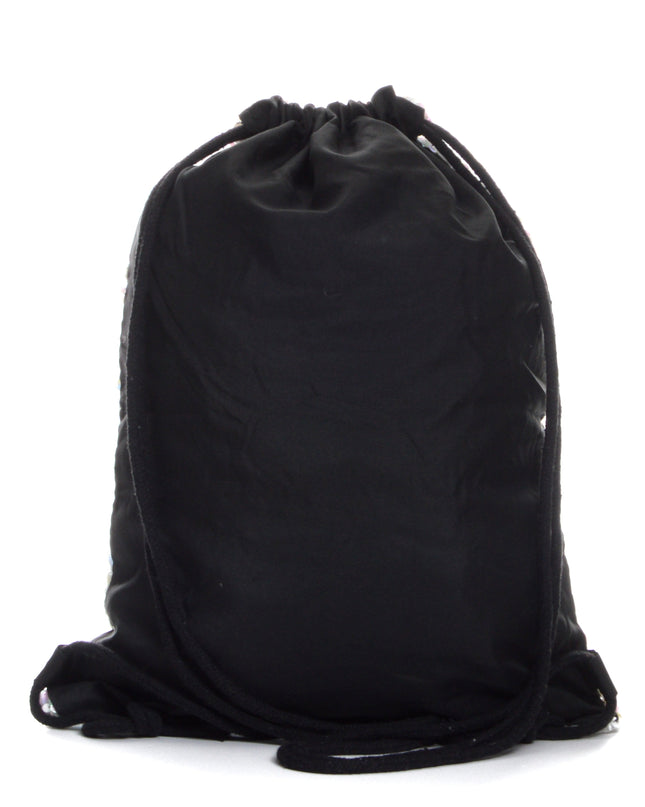 Glitter Gym Bag - White