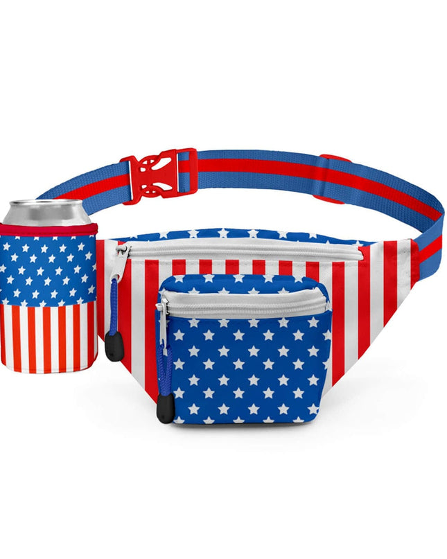 Freedom Fanny Pack w/ Drink Holder
