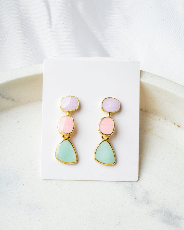 Pink Pastel Earrings