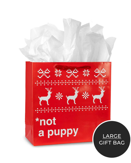 Funny Christmas Gift Bags - Set of 6
