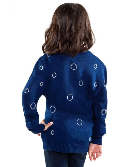 Girl's Sea Sleigher Ugly Christmas Sweater