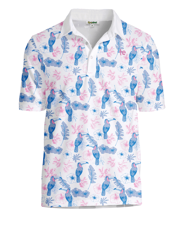 Men's Toucan Tango Disc Golf Polo