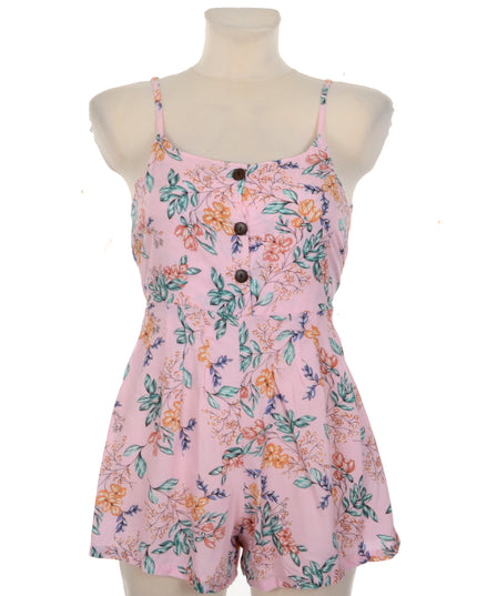 Button Romper - Floral I