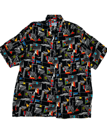 Vintage Graphic Button-Up Shirt - Holiday Collection