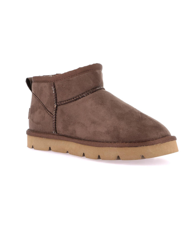 Grünland Women's Extra Short Boots - Marrone | Stylish Winter Comfort