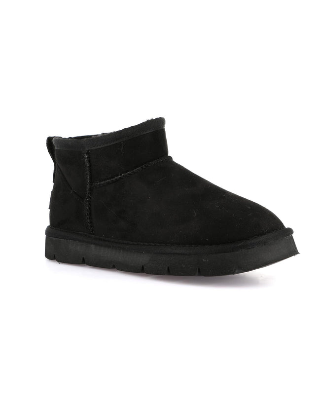Grünland Women's Extra Short Boots - Nero | Chic Holiday Style
