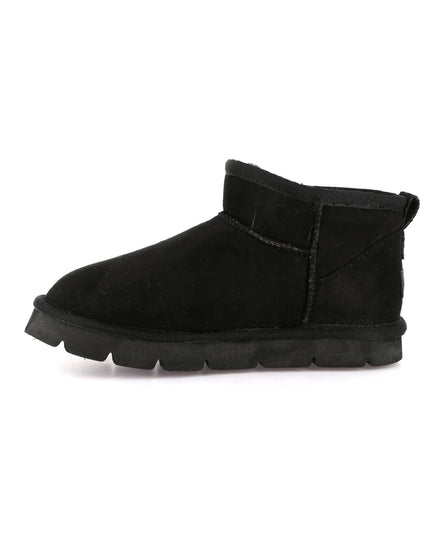 Grünland Women's Extra Short Boots in Black for Chic Style