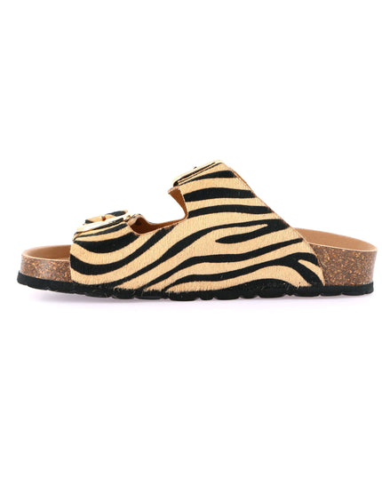 Grünland Cuoio Double Strap Women's Slippers