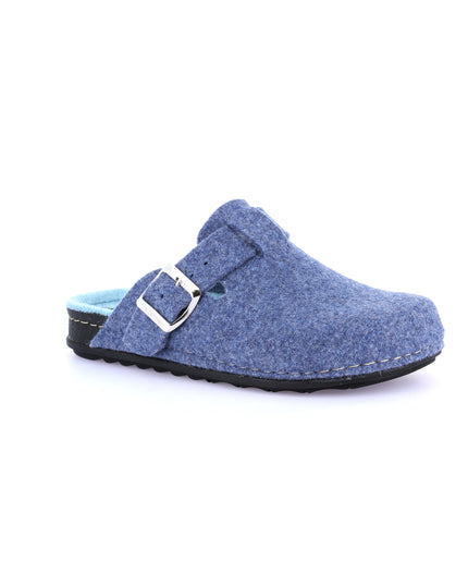 Grünland PILA Women's Slippers in Indigo Water for Holiday Style