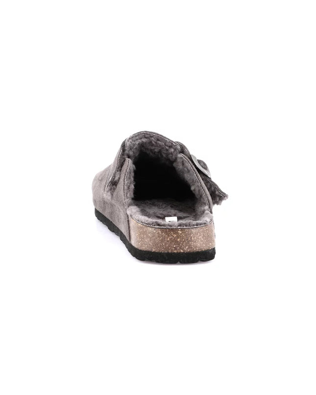 Grünland Men's Plush Clogs - Antracite | Ideal Christmas Comfort