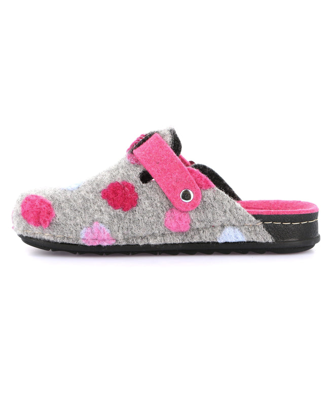 Grünland PILA Women's Slippers - Grigio Fuxia | Trendy Holiday Footwear