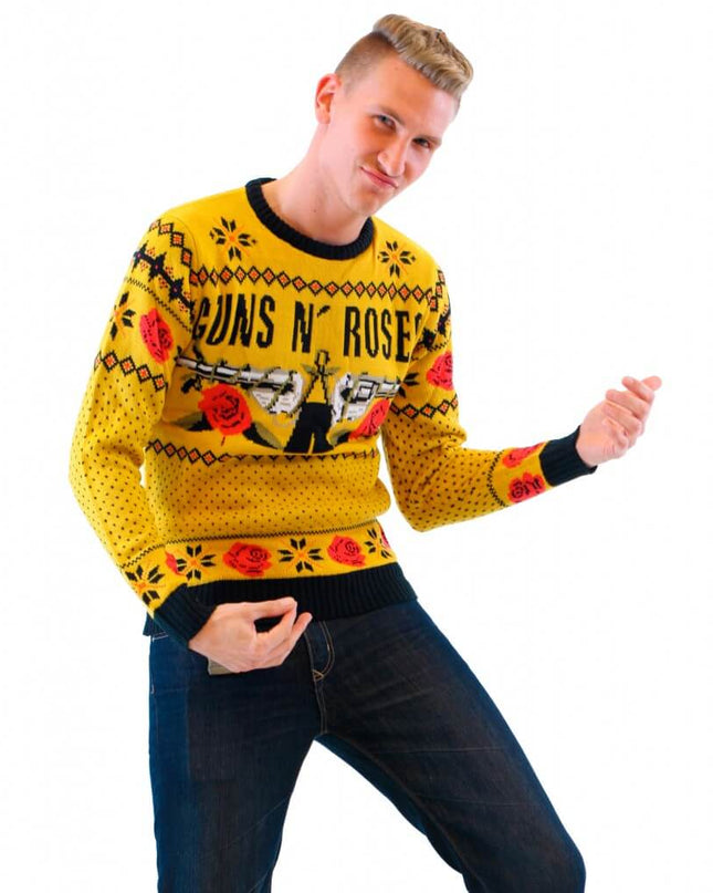 Guns N' Roses Ugly Christmas Sweater