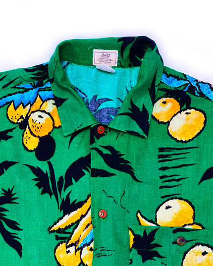 Vintage Fruity Button-Up Shirt - Holiday Collection
