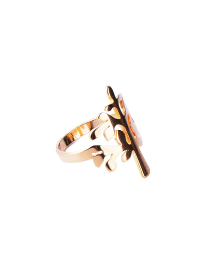 Pieni Puu Filigraani Sormus