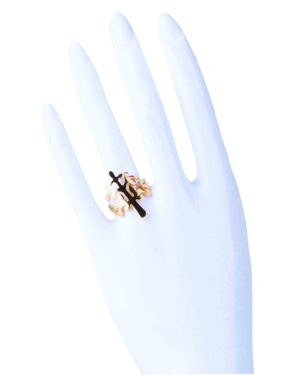 Pieni Puu Filigraani Sormus