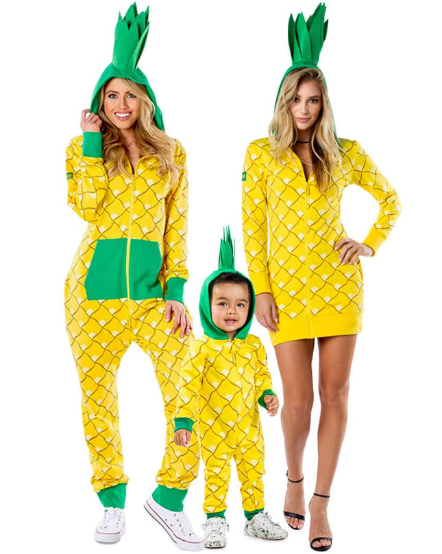 Matching Pineapple Family Costumes