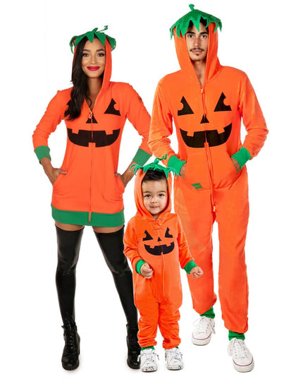Matching Pumpkin Family Costumes