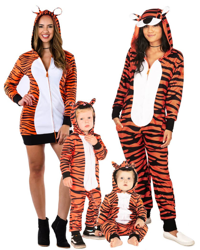 Matching Tiger Family Costumes