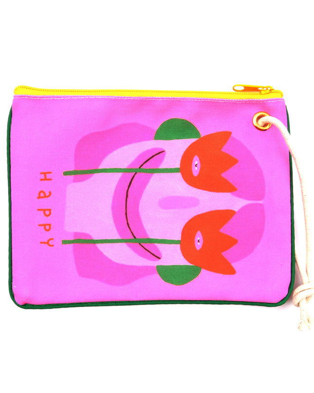 Happy Makeup Bag