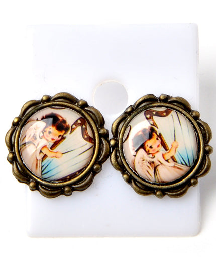Angel Design Earrings